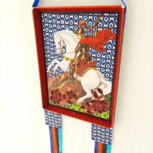 Estandarte de Santo - São Jorge - Artesanato e Personalizados