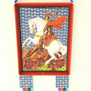 Estandarte de Santo - São Jorge - Artesanato e Personalizados