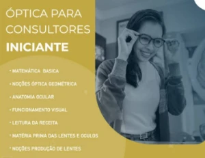 Curso  para consultor iniciante óptico - Serviços Digitais