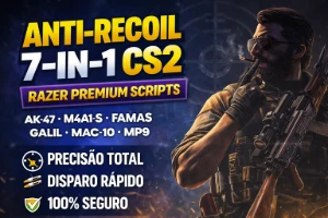 🎯 Anti-Recoil 7 In 1 Para Cs2 – Razer Premium - Counter Strike