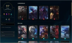 CONTA LEAGUE OF LEGENDS DIAMANTE IV 61% WINRATE LOL