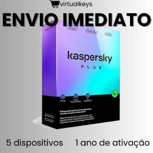 Kaspersky PLUS (Total Security) 5 dispositivos