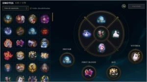 Conta com 9 miticas e 104 pontos prestigios! - League of Legends LOL