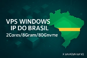 VPS WINDOWS - ENTREGA AUTOMÁTICA - 2CORES 8GRAM 80GNVME