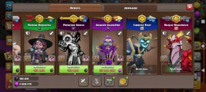 Cv18 - 95% Full - 2 Heróis Full - 14 Equipamentos Full - Clash of Clans