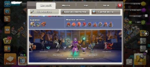 Cv18 - 95% Full - 2 Heróis Full - 14 Equipamentos Full - Clash of Clans