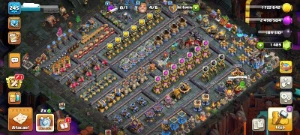 Cv18 - 95% Full - 2 Heróis Full - 14 Equipamentos Full - Clash of Clans