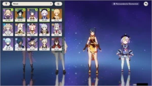 Conta RA 47 (98%) Fischl 5c, venti, qiqi, etc - Genshin Impact