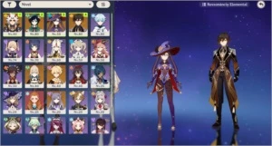 🌕Itto+Zhong+Venti+Mona+Jean+Keqing+Gorou+Ningg C6🌕 - Genshin Impact