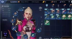 MIR4 - LVL 75 94K 3 PETS EPICOS ( NEGOCIAVEL )