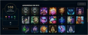 CONTA DE LOL DE 2018 - League of Legends