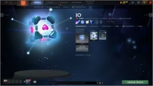 CONTA DOTA 2 COM ARCANAS, INVOKER KID, SET... leia descrição
