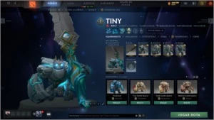CONTA DOTA 2 COM ARCANAS, INVOKER KID, SET... leia descrição