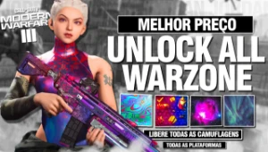 Unlock All | Cod Warzone 3 | Mw3 | Camuflagem | - Call of Duty