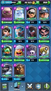 Conta de clash barata lv 11 - Clash Royale