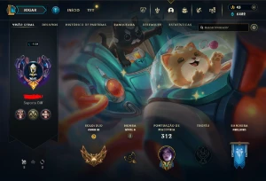 CONTA LOL - LVL 287 - 125 Champions - 86 Skins - FULL ACESSO - League of Legends