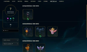 Conta Esmeralda I *upada a mão* - League of Legends LOL