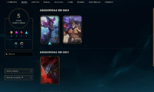 Conta Esmeralda I *upada a mão* - League of Legends LOL