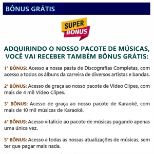 Pacote de Músicas - mais de 150 mil músicas mp3 - Outros