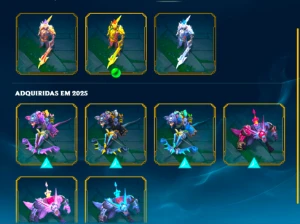 Conta Nfa + Gold Com 90 Pdls + Diversas Skins - League of Legends LOL