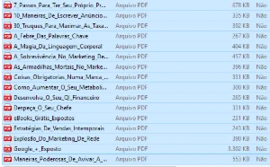 Ebooks de vendas - Com direito de revenda