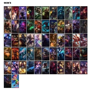 Conta Level 318 - Platina S9 - League of Legends LOL