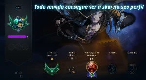 Mude a background do seu perfil no League of Legends - 2025 LOL