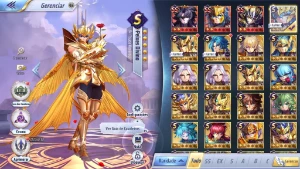 Saintseiya Awakening A-135 + 1150 Gemas Avançadas - Saint Seiya Awakening SSA