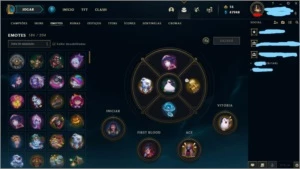 CONTA CHALLENGER 1063 SKINS TODOS OS CHAMP+DETALHE NA IMAGEM - League of Legends LOL