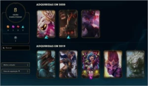 CONTA G3 9 SKINS+ - League of Legends LOL