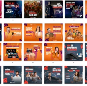 Pack Templates Iptv Editavel No Canva Animadas 2025