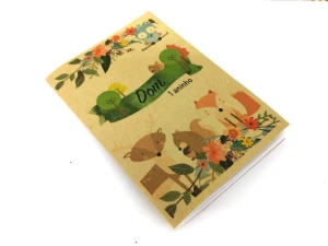 Kit Colorir Bosque com Sacolinha Kraft P - Artesanato e Personalizados