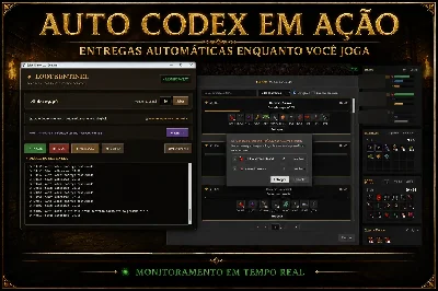 Baiak Idle Script Auto Venda,Codex Auto,Loot T3, MultiContas - Inteligência Artificial