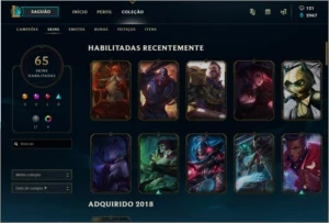 Conta League of Legends LOL