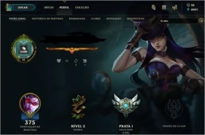 Conta League of Legends LOL