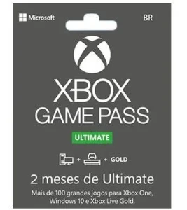 Xbox Game Pass Ultimate 2 mês - Gift Cards