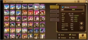 Conta Global Summoners War mid game