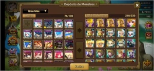 Conta Global Summoners War mid game