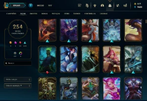Conta Lol 254, Sem Elo e Unico Dono - League of Legends