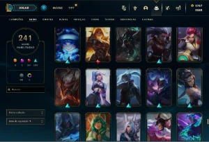 Conta Lol 254, Sem Elo e Unico Dono - League of Legends
