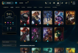 Conta Lol 254, Sem Elo e Unico Dono - League of Legends