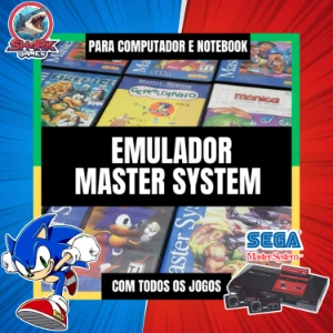 Pack Emulador Sega para PC + Coleção Completa de Jogos!