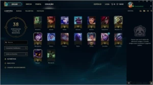 Conta Unranked (LVL 30) - 5 Chaves + 18 Champions + DJ Sona - League of Legends LOL