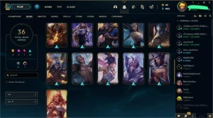 conta de league of legends no precinho LOL