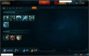 Conta league of legends Platina 2, Com riven campeonato... LOL