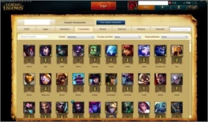 Conta league of legends Platina 2, Com riven campeonato... LOL