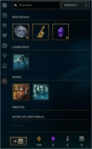 CONTA NV 30 UNRANKED - League of Legends LOL