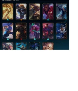 Conta Platina 4 18 skins - League of Legends LOL