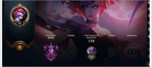 Conta LOL master - League of Legends