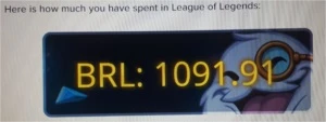 Conta LOL master
